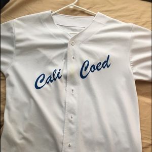 Cali Coed baseball jersey